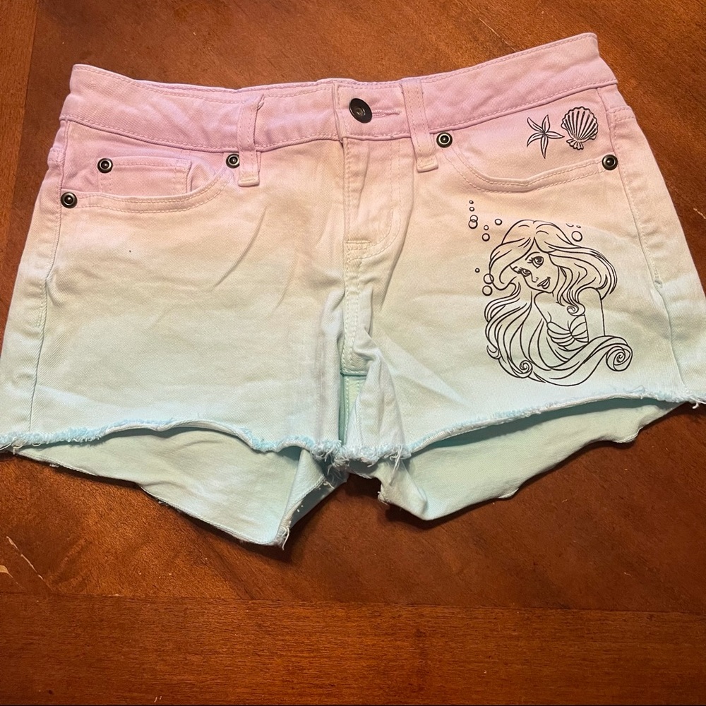 Disney Princess Ariel Denim Shorts